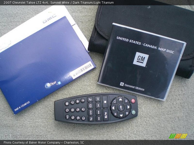 Summit White / Dark Titanium/Light Titanium 2007 Chevrolet Tahoe LTZ 4x4