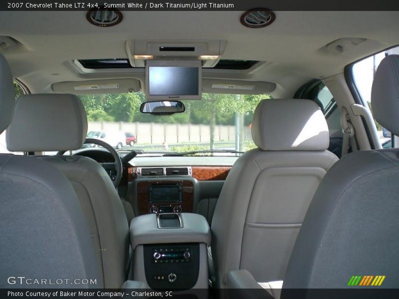 Summit White / Dark Titanium/Light Titanium 2007 Chevrolet Tahoe LTZ 4x4