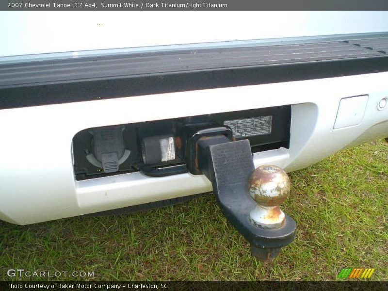 Summit White / Dark Titanium/Light Titanium 2007 Chevrolet Tahoe LTZ 4x4