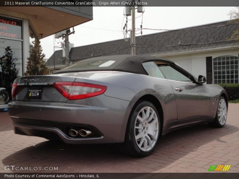 Grigio Alfieri (Grey) / Sabbia 2011 Maserati GranTurismo Convertible GranCabrio