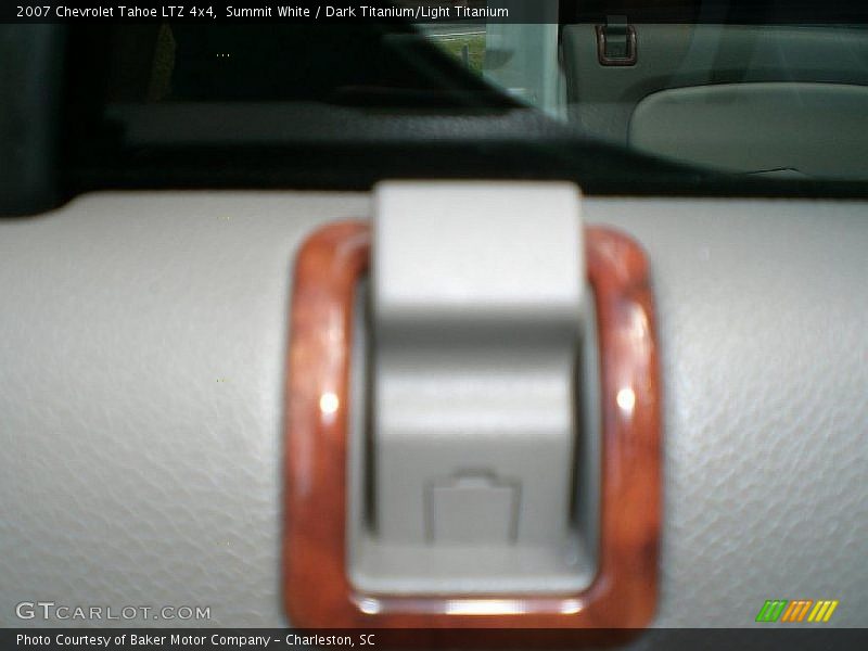 Summit White / Dark Titanium/Light Titanium 2007 Chevrolet Tahoe LTZ 4x4