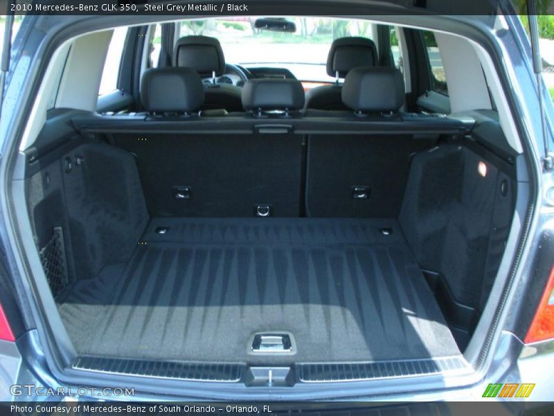 Steel Grey Metallic / Black 2010 Mercedes-Benz GLK 350