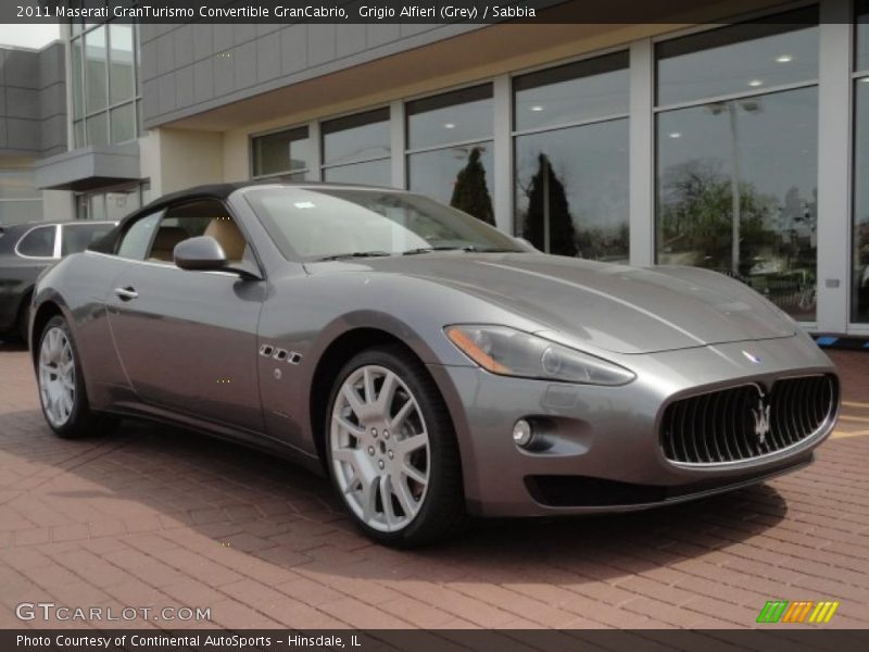 Front 3/4 View of 2011 GranTurismo Convertible GranCabrio