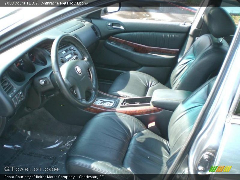 Anthracite Metallic / Ebony 2003 Acura TL 3.2