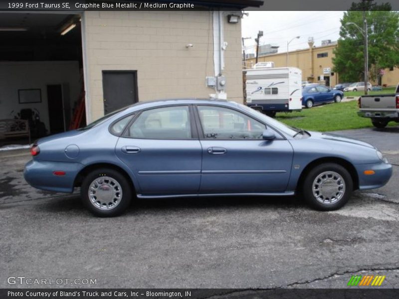 Graphite Blue Metallic / Medium Graphite 1999 Ford Taurus SE