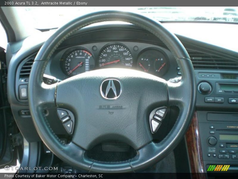 Anthracite Metallic / Ebony 2003 Acura TL 3.2