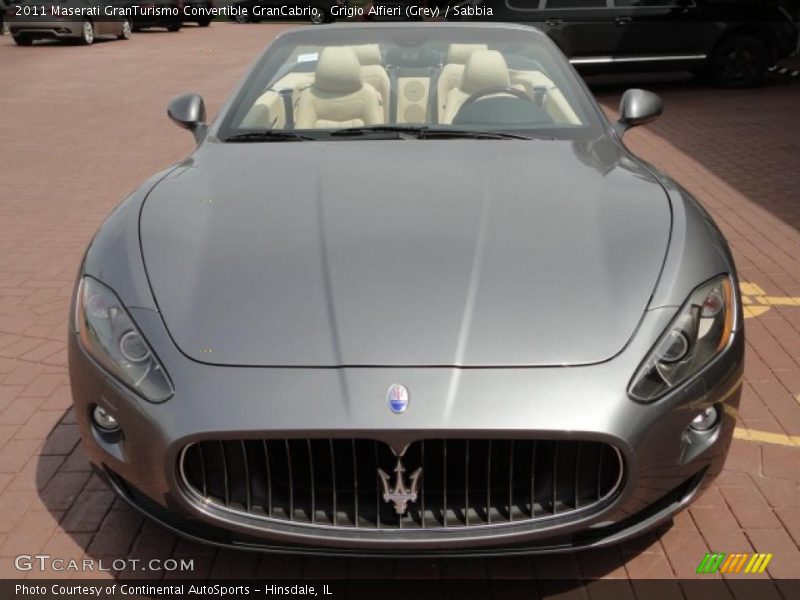 Grigio Alfieri (Grey) / Sabbia 2011 Maserati GranTurismo Convertible GranCabrio
