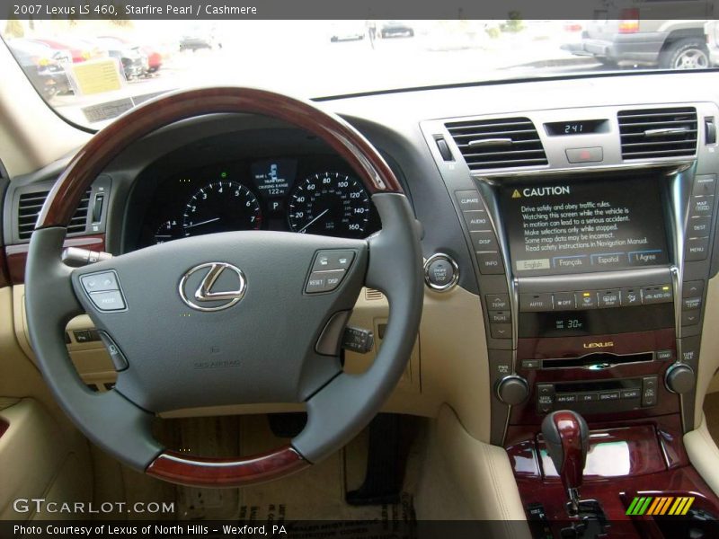 Starfire Pearl / Cashmere 2007 Lexus LS 460