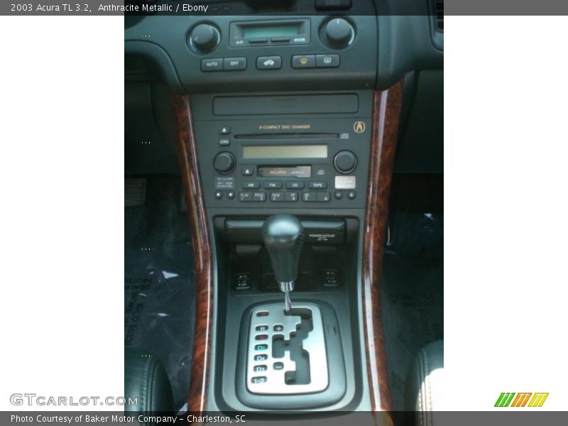 Anthracite Metallic / Ebony 2003 Acura TL 3.2