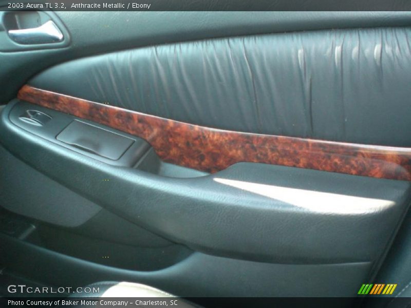 Anthracite Metallic / Ebony 2003 Acura TL 3.2