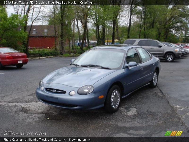 Graphite Blue Metallic / Medium Graphite 1999 Ford Taurus SE