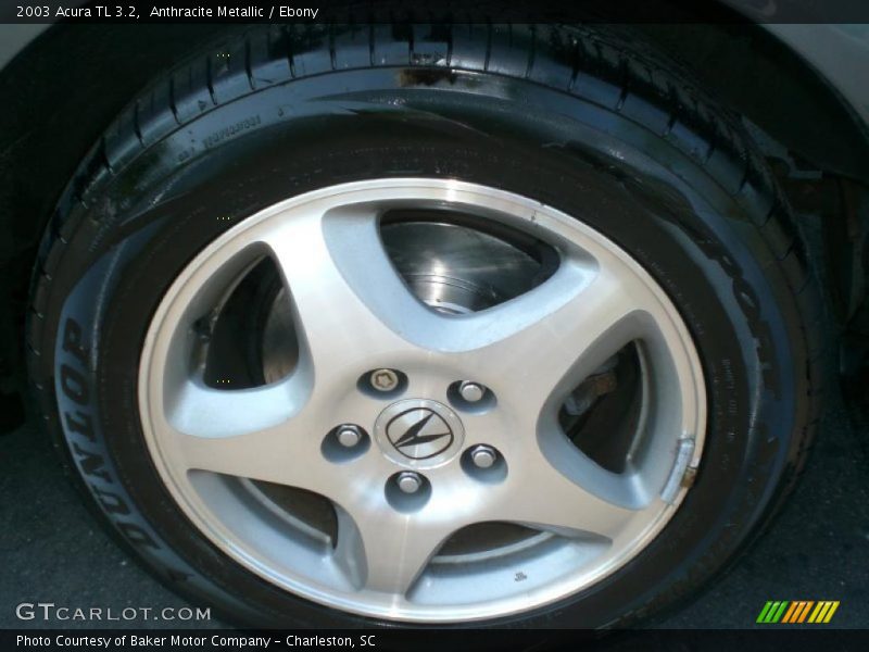 Anthracite Metallic / Ebony 2003 Acura TL 3.2