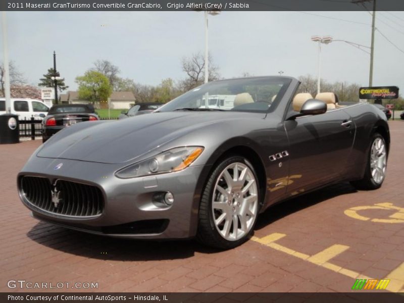 Front 3/4 View of 2011 GranTurismo Convertible GranCabrio