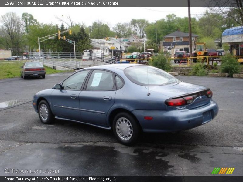 Graphite Blue Metallic / Medium Graphite 1999 Ford Taurus SE
