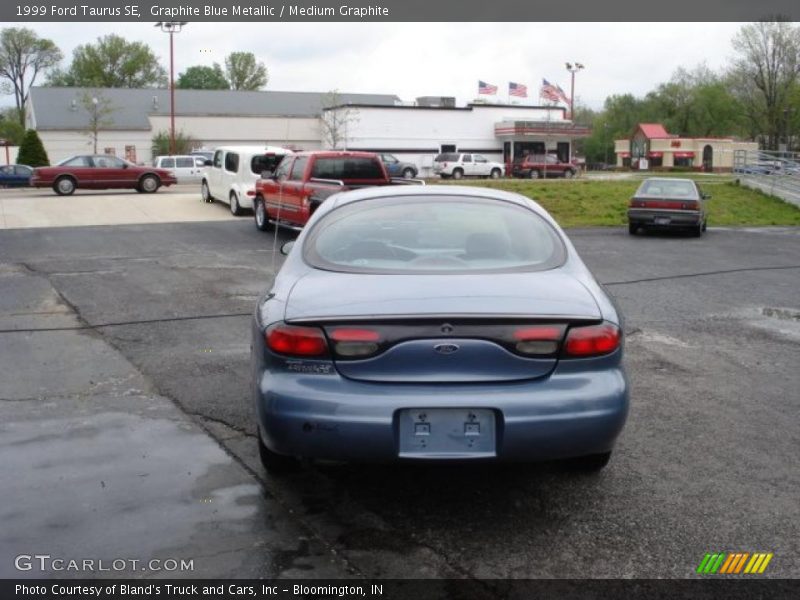 Graphite Blue Metallic / Medium Graphite 1999 Ford Taurus SE