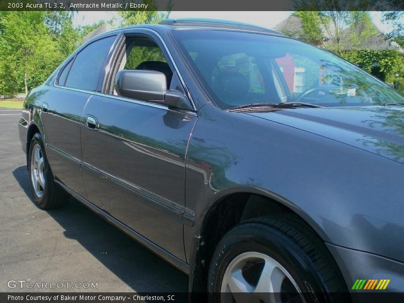 Anthracite Metallic / Ebony 2003 Acura TL 3.2