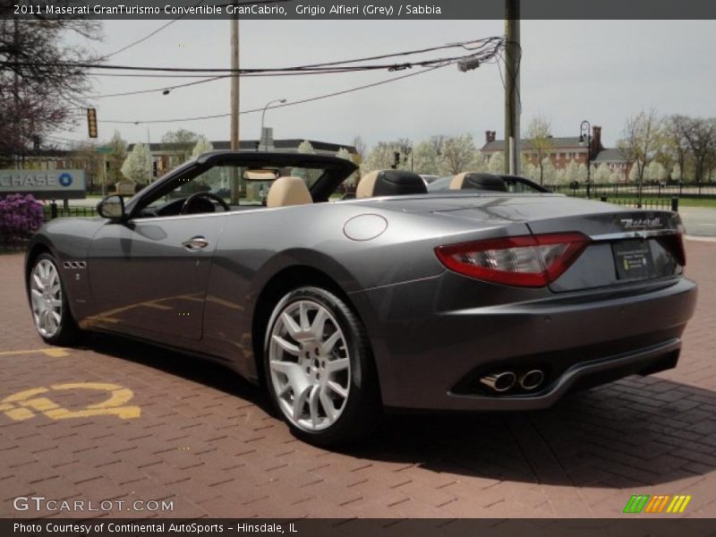 Grigio Alfieri (Grey) / Sabbia 2011 Maserati GranTurismo Convertible GranCabrio