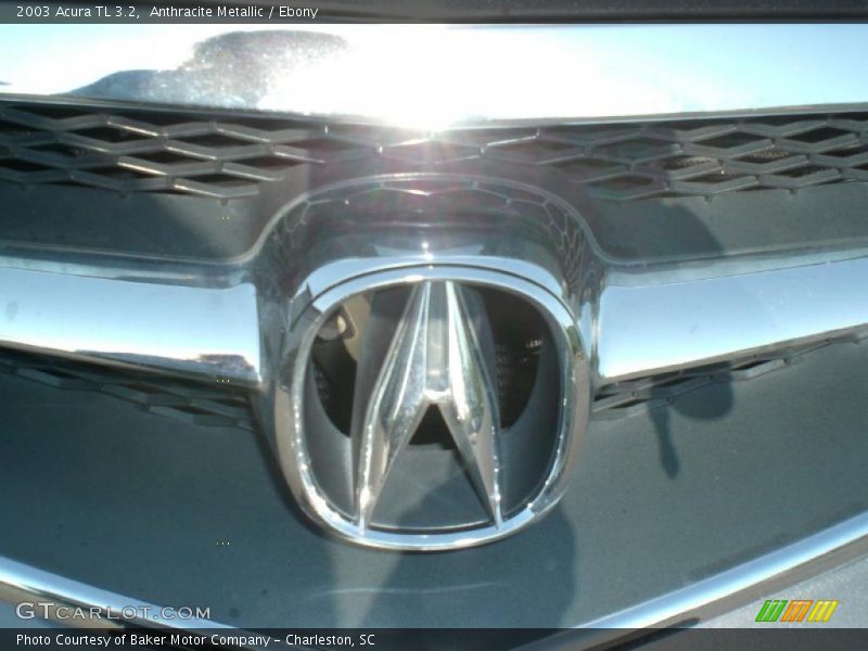 Anthracite Metallic / Ebony 2003 Acura TL 3.2