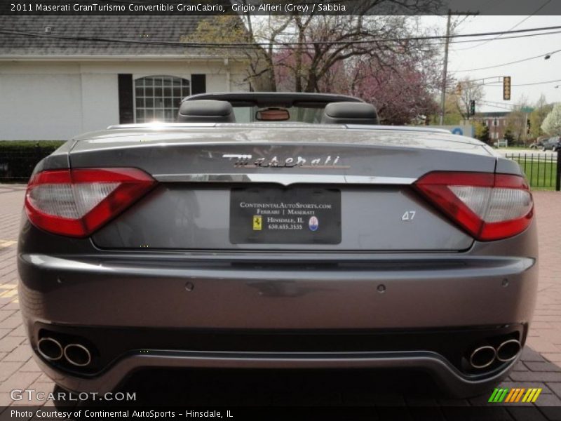 Grigio Alfieri (Grey) / Sabbia 2011 Maserati GranTurismo Convertible GranCabrio