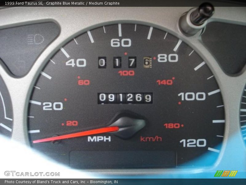 Graphite Blue Metallic / Medium Graphite 1999 Ford Taurus SE