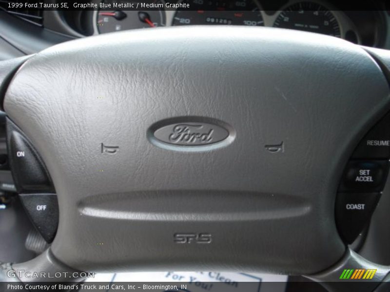 Graphite Blue Metallic / Medium Graphite 1999 Ford Taurus SE