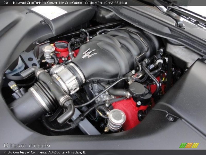  2011 GranTurismo Convertible GranCabrio Engine - 4.7 Liter DOHC 32-Valve VVT V8