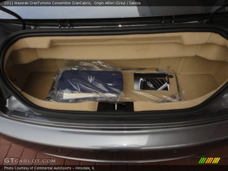 Grigio Alfieri (Grey) / Sabbia 2011 Maserati GranTurismo Convertible GranCabrio