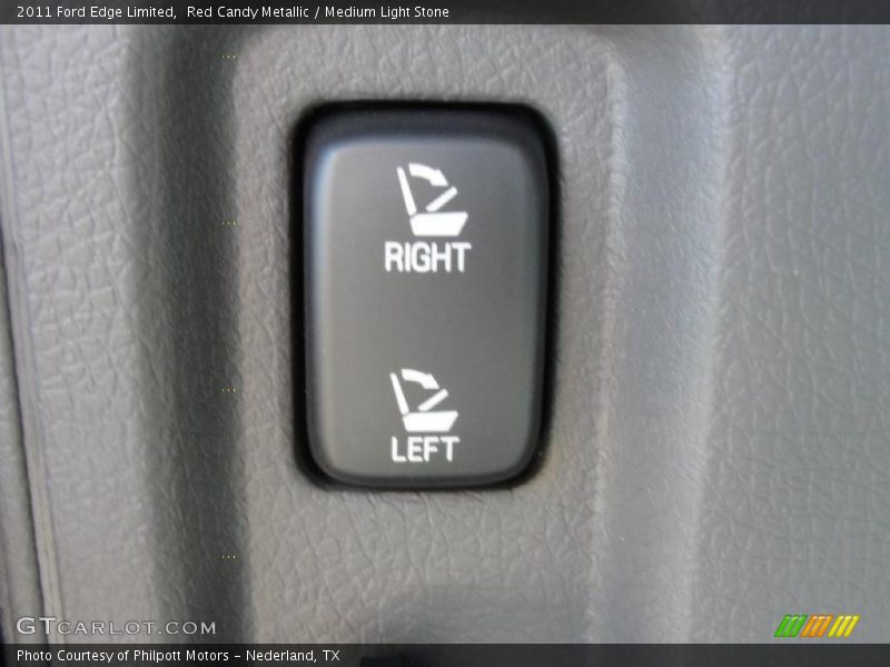 Red Candy Metallic / Medium Light Stone 2011 Ford Edge Limited