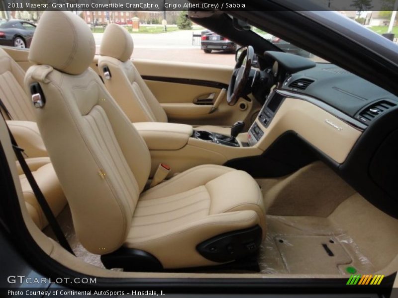  2011 GranTurismo Convertible GranCabrio Sabbia Interior