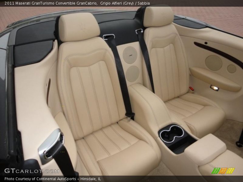  2011 GranTurismo Convertible GranCabrio Sabbia Interior