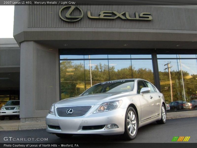 Mercury Metallic / Light Gray 2007 Lexus LS 460
