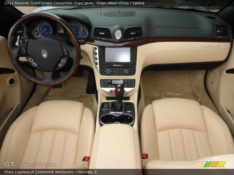 Dashboard of 2011 GranTurismo Convertible GranCabrio