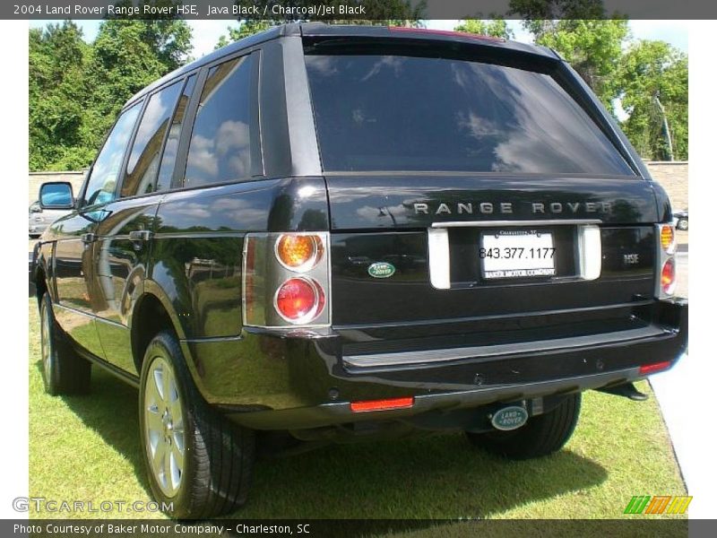 Java Black / Charcoal/Jet Black 2004 Land Rover Range Rover HSE