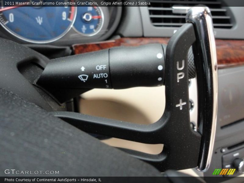  2011 GranTurismo Convertible GranCabrio 6 Speed ZF Paddle-Shift Automatic Shifter