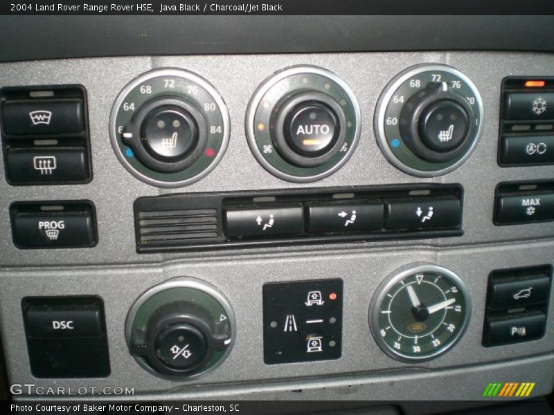 Java Black / Charcoal/Jet Black 2004 Land Rover Range Rover HSE
