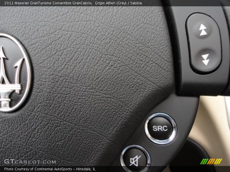 Controls of 2011 GranTurismo Convertible GranCabrio