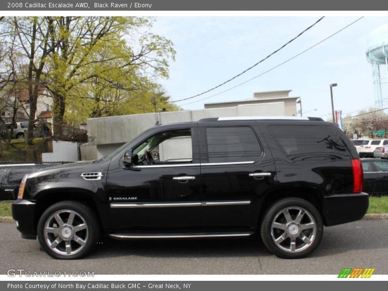 Black Raven / Ebony 2008 Cadillac Escalade AWD