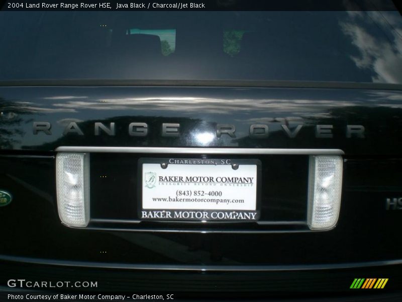 Java Black / Charcoal/Jet Black 2004 Land Rover Range Rover HSE