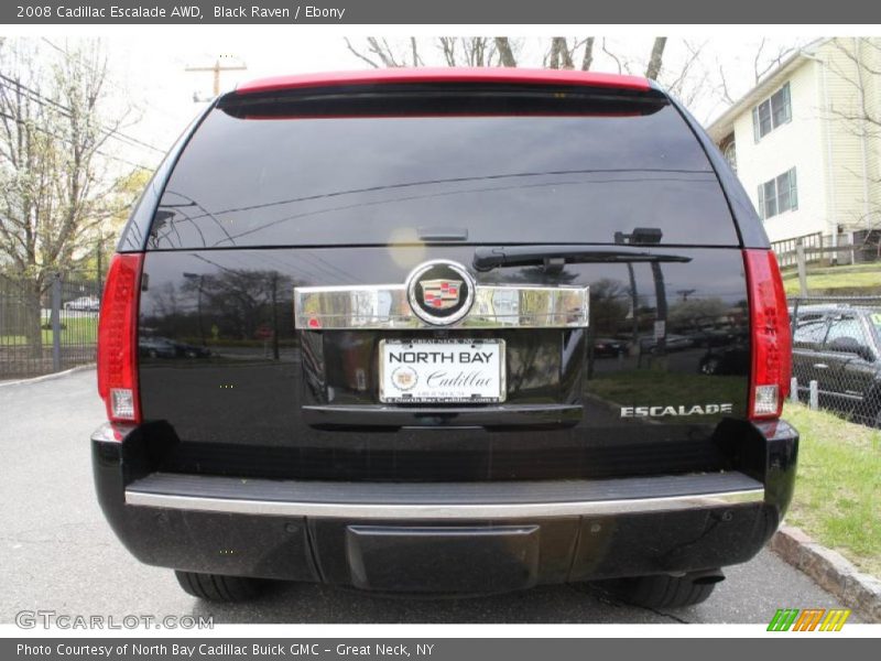Black Raven / Ebony 2008 Cadillac Escalade AWD