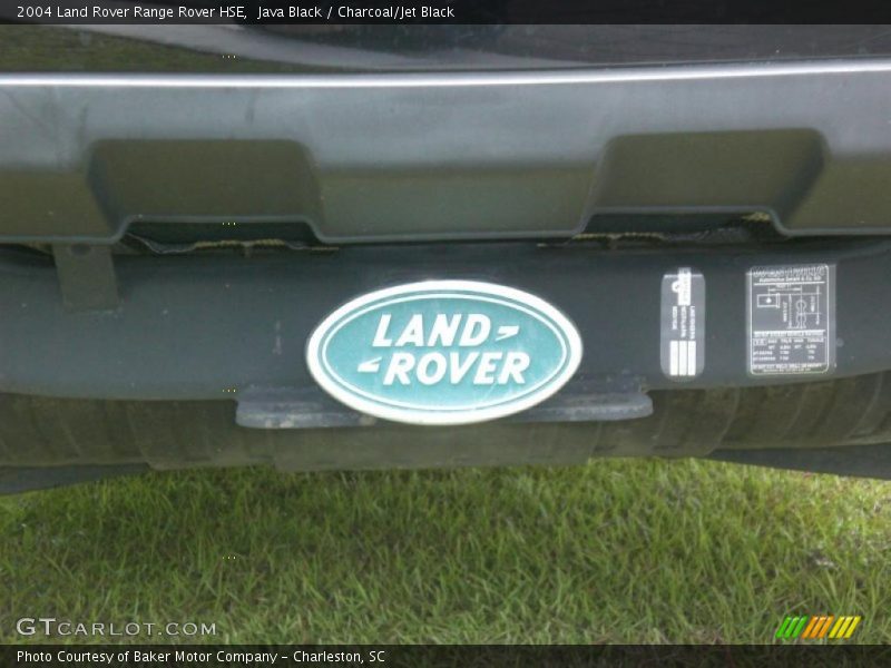 Java Black / Charcoal/Jet Black 2004 Land Rover Range Rover HSE