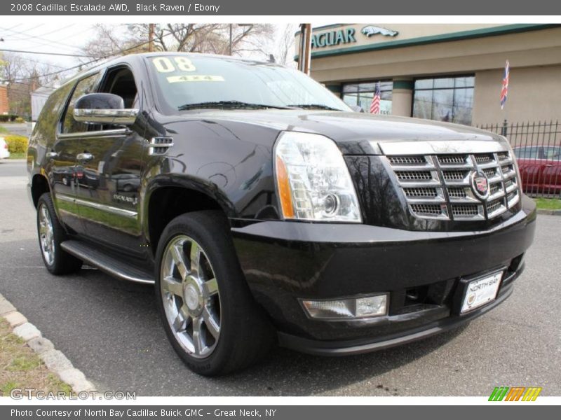 Black Raven / Ebony 2008 Cadillac Escalade AWD