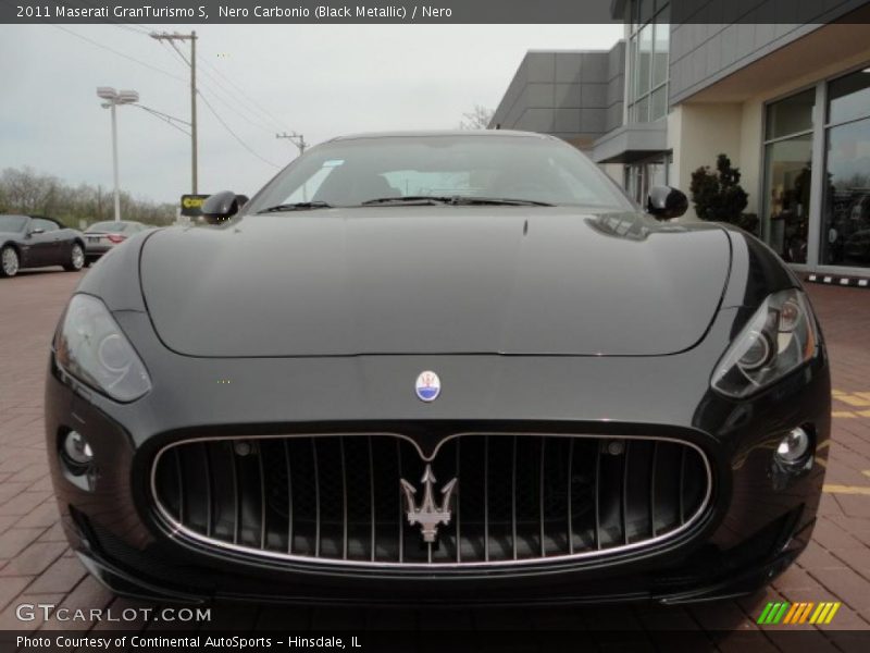Nero Carbonio (Black Metallic) / Nero 2011 Maserati GranTurismo S