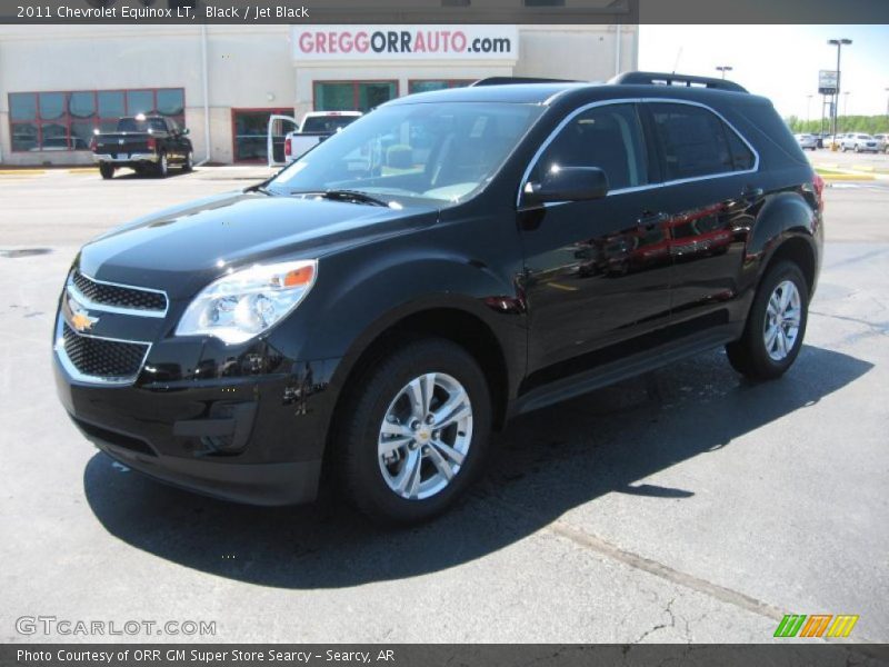 Black / Jet Black 2011 Chevrolet Equinox LT