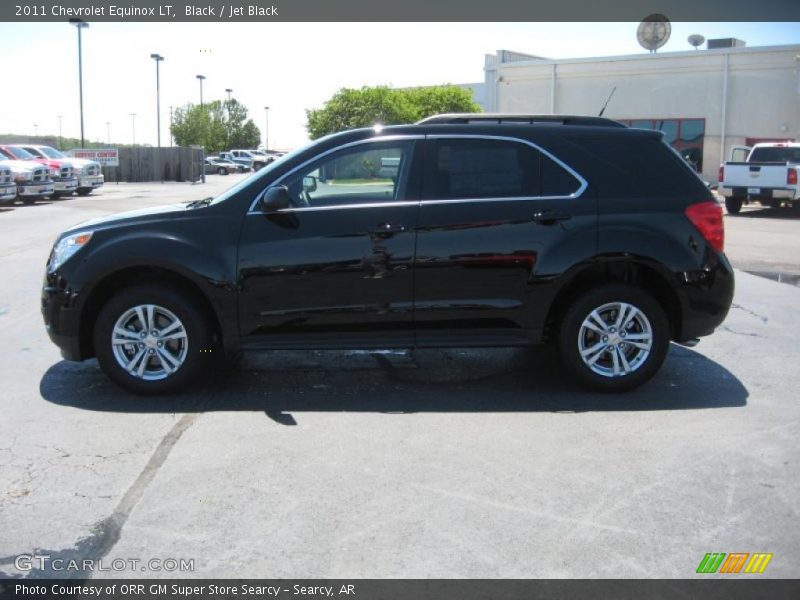 Black / Jet Black 2011 Chevrolet Equinox LT