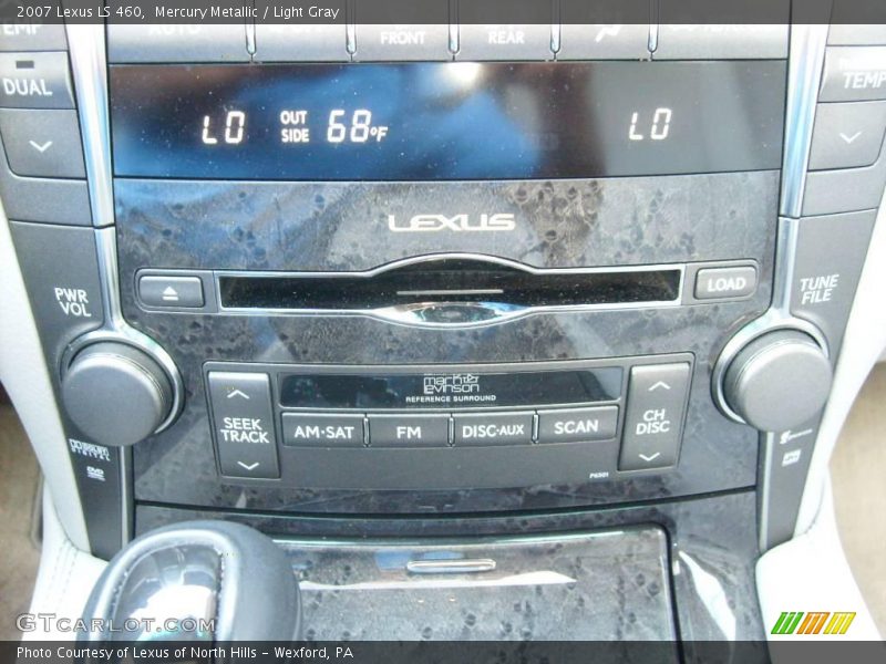 Mercury Metallic / Light Gray 2007 Lexus LS 460