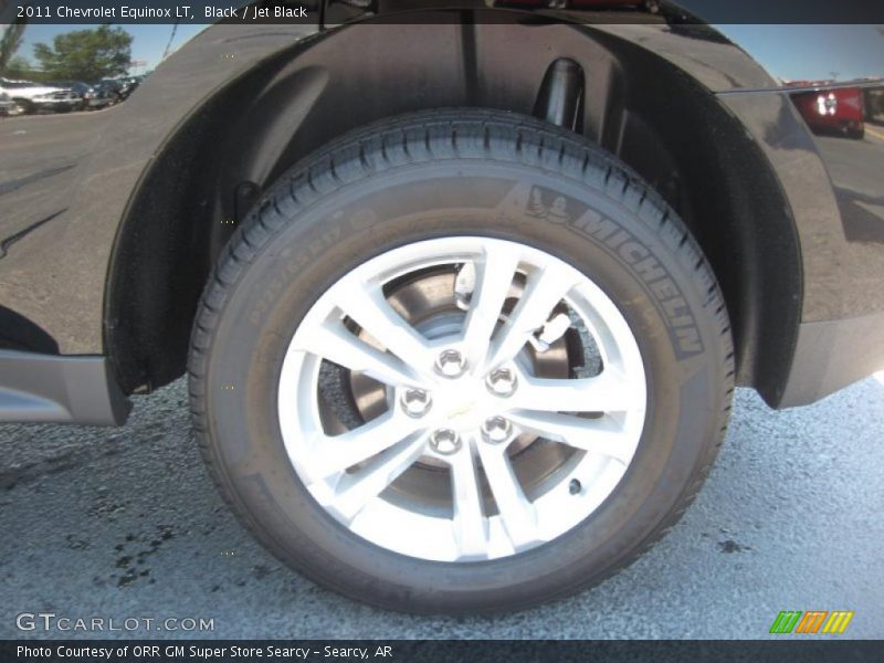 Black / Jet Black 2011 Chevrolet Equinox LT