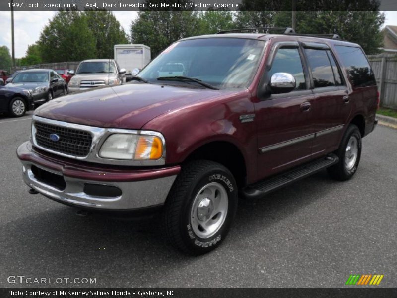 Dark Toreador Red Metallic / Medium Graphite 1997 Ford Expedition XLT 4x4