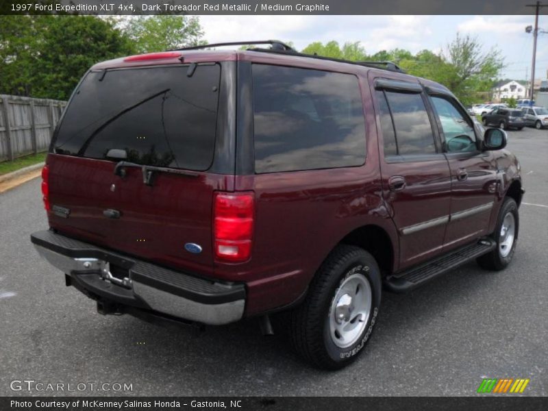 Dark Toreador Red Metallic / Medium Graphite 1997 Ford Expedition XLT 4x4