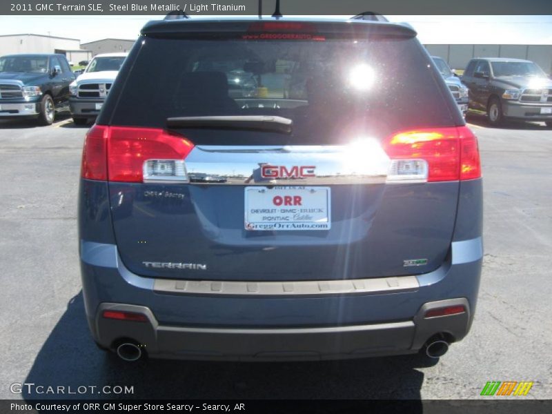 Steel Blue Metallic / Light Titanium 2011 GMC Terrain SLE