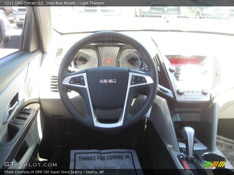 Steel Blue Metallic / Light Titanium 2011 GMC Terrain SLE